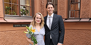 Amanda Liljefors och Georg Källström.